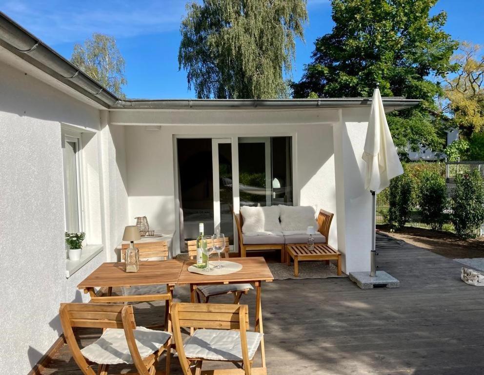 Moderner Bungalow Im Seebad Bansin, 200 Meter Zum Strand Heringsdorf  Extérieur photo